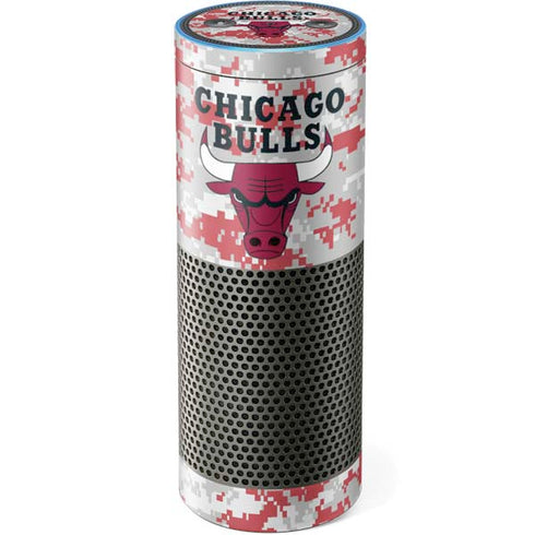 NBA Chicago Bulls Digi Camo Amazon Echo Skin