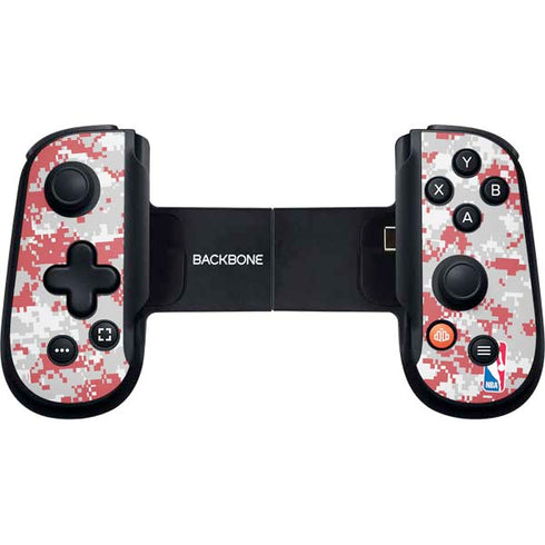 NBA Chicago Bulls Digi Camo Backbone One for iPhone Game Controller Skin