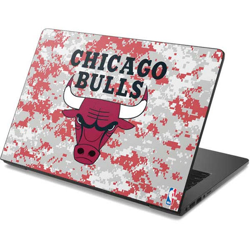 NBA Chicago Bulls Digi Camo Dell Chromebook Skin