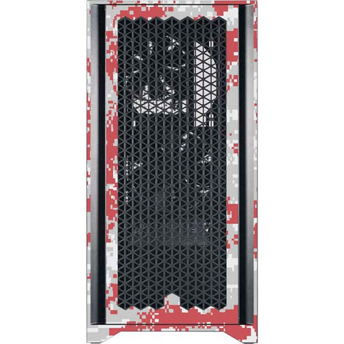 NBA Chicago Bulls Digi Camo Corsair 4000D Tempered Glass Mid-Tower ATX Case Skin