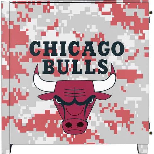 NBA Chicago Bulls Digi Camo Corsair 4000D Tempered Glass Mid-Tower ATX Case Skin