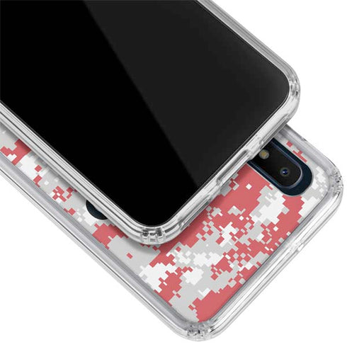 NBA Chicago Bulls Digi Camo Galaxy A10e Clear Case