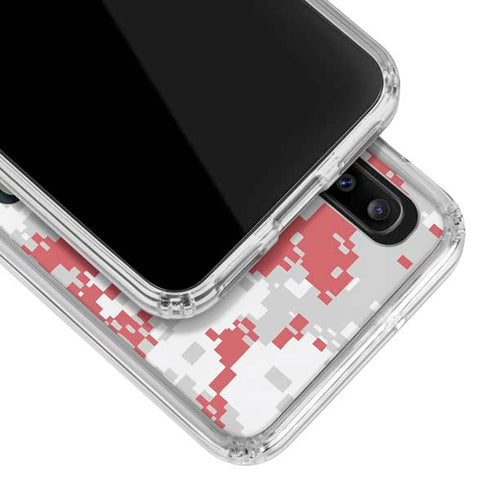 NBA Chicago Bulls Digi Camo Galaxy A20 Clear Case