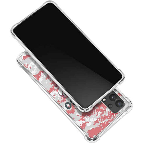 NBA Chicago Bulls Digi Camo Galaxy A32 5G Clear Case
