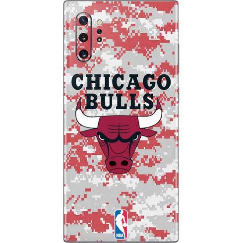NBA Chicago Bulls Digi Camo Galaxy Note 10 Plus Skin