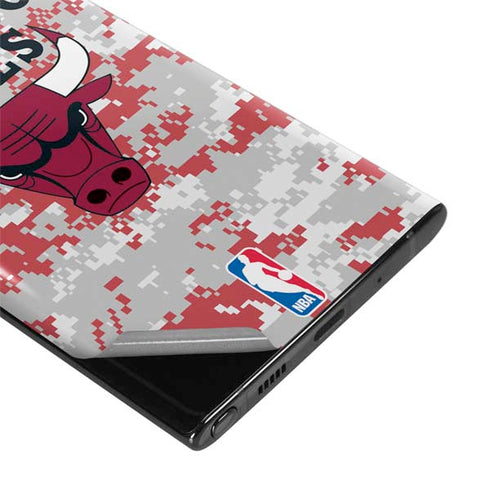 NBA Chicago Bulls Digi Camo Galaxy Note 10 Plus Skin