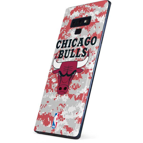 NBA Chicago Bulls Digi Camo Galaxy Note 9 Skin