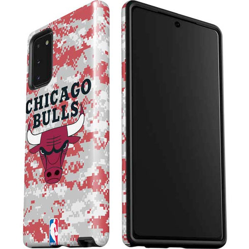 NBA Chicago Bulls Digi Camo Galaxy Note20 5G Pro Case