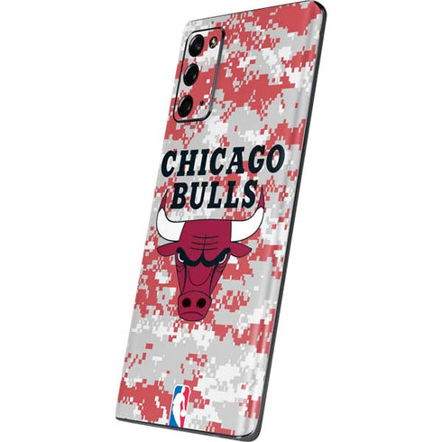 NBA Chicago Bulls Digi Camo Galaxy Note20 5G Skin
