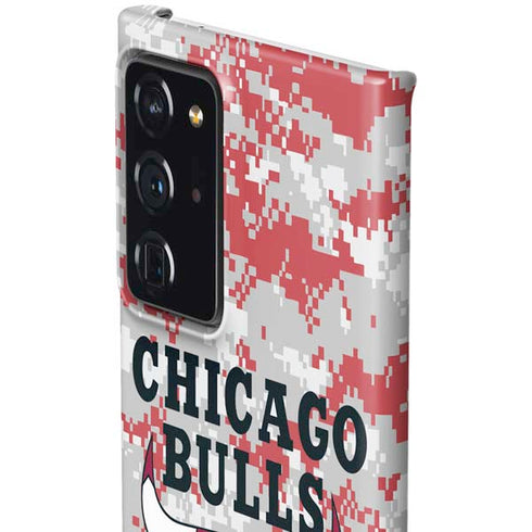NBA Chicago Bulls Digi Camo Galaxy Note20 Ultra 5G Lite Case