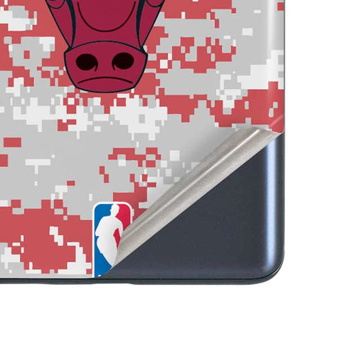 NBA Chicago Bulls Digi Camo Galaxy S20 Fan Edition Skin