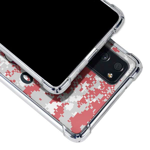 NBA Chicago Bulls Digi Camo Galaxy S20 FE Clear Case