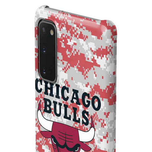 NBA Chicago Bulls Digi Camo Galaxy S20 Lite Case