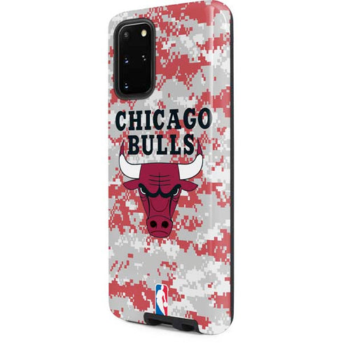 NBA Chicago Bulls Digi Camo Galaxy S20 Plus Pro Case