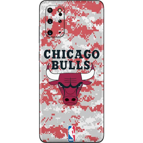 NBA Chicago Bulls Digi Camo Galaxy S20 Plus Skin