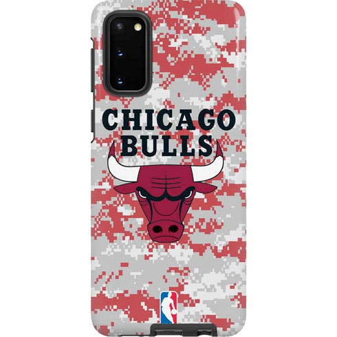 NBA Chicago Bulls Digi Camo Galaxy S20 Pro Case