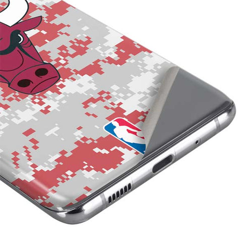 NBA Chicago Bulls Digi Camo Galaxy S20 Skin