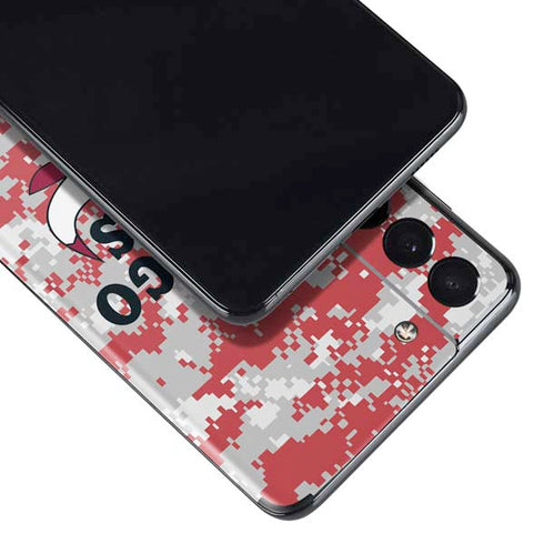 NBA Chicago Bulls Digi Camo Galaxy S21 Plus 5G Skin