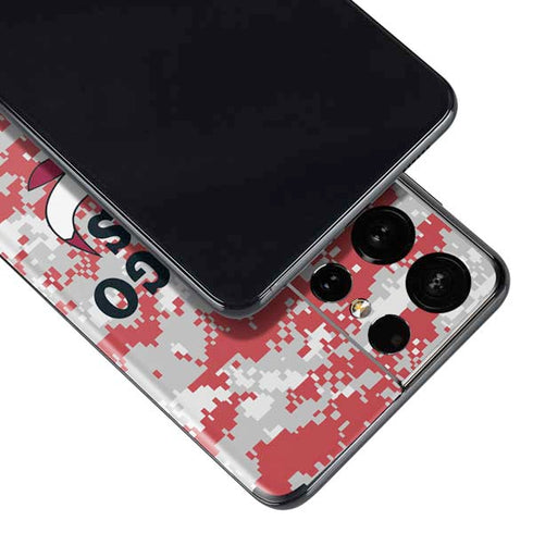 NBA Chicago Bulls Digi Camo Galaxy S21 Ultra 5G Skin