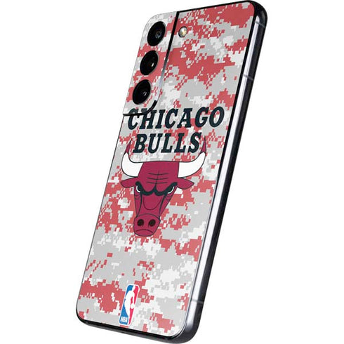 NBA Chicago Bulls Digi Camo Galaxy S22 Skin