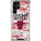 NBA Chicago Bulls Digi Camo Galaxy S22 Ultra Clear Case