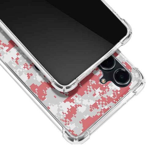NBA Chicago Bulls Digi Camo Galaxy S23 FE Clear Case