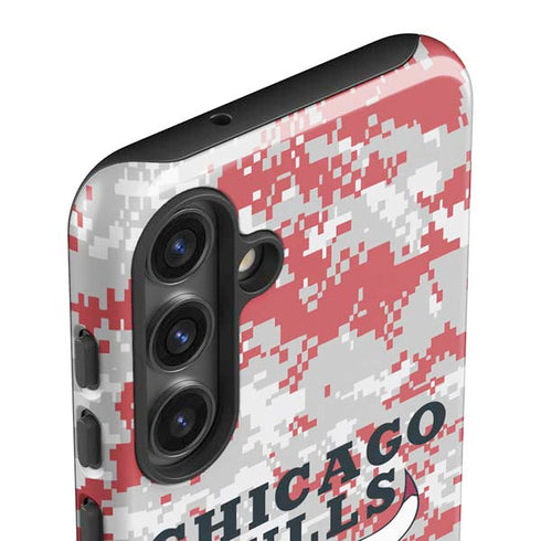 NBA Chicago Bulls Digi Camo Galaxy S24 Plus Impact Case