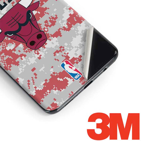 NBA Chicago Bulls Digi Camo Galaxy S9 Plus Skin