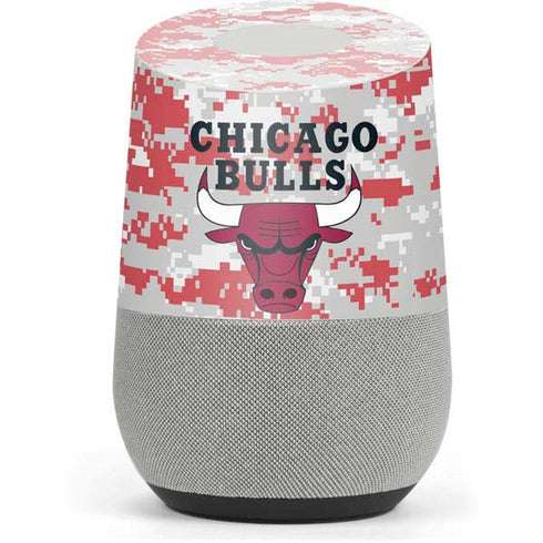 NBA Chicago Bulls Digi Camo Google Home Skin