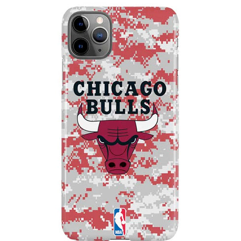 NBA Chicago Bulls Digi Camo iPhone 11 Pro Max Lite Case