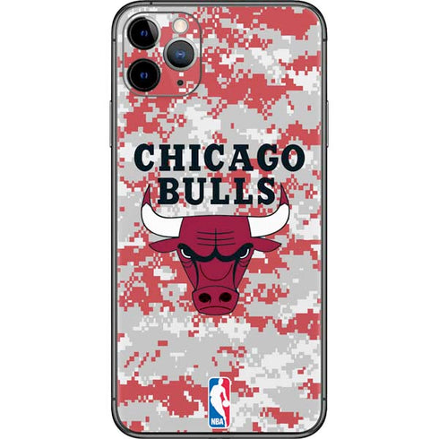 NBA Chicago Bulls Digi Camo iPhone 11 Pro Max Skin