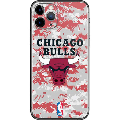 NBA Chicago Bulls Digi Camo iPhone 11 Pro Skin
