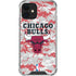 NBA Chicago Bulls Digi Camo iPhone 12 Clear Case