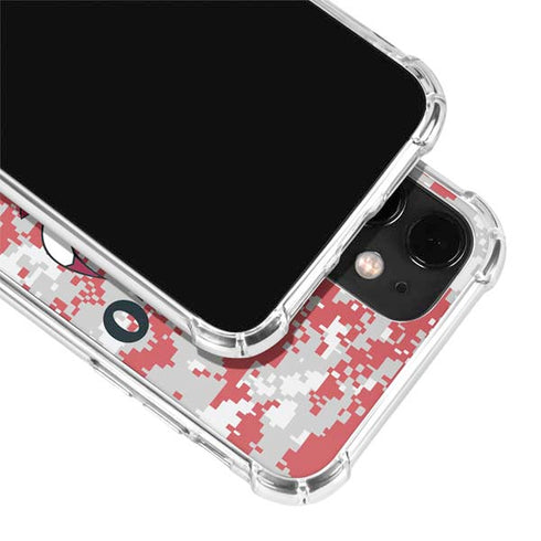 NBA Chicago Bulls Digi Camo iPhone 12 Mini Clear Case