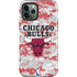 NBA Chicago Bulls Digi Camo iPhone 12 Pro Impact Case
