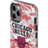 NBA Chicago Bulls Digi Camo iPhone 12 Pro Max Impact Case
