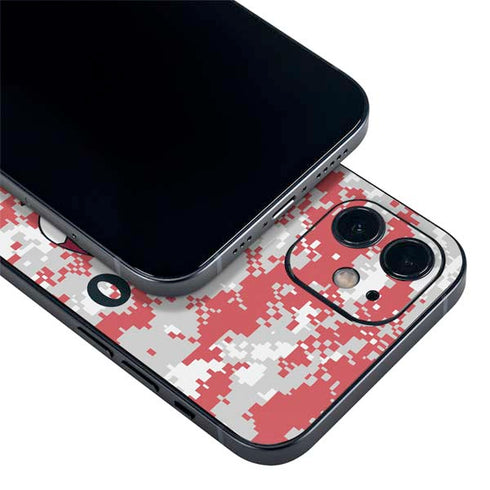 NBA Chicago Bulls Digi Camo iPhone 12 Skin