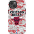 NBA Chicago Bulls Digi Camo iPhone 13 Impact Case