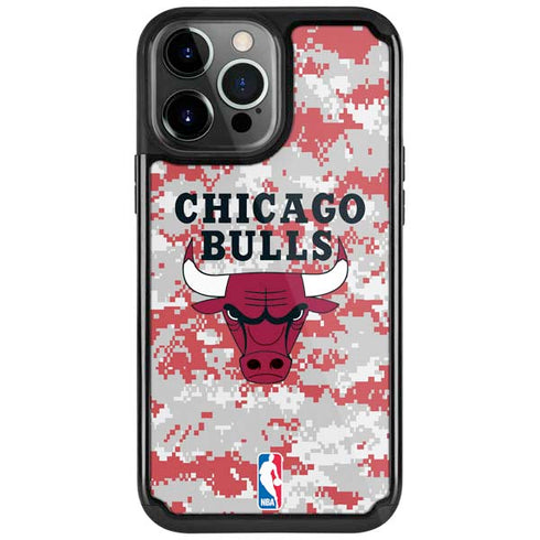 NBA Chicago Bulls Digi Camo iPhone 13 Pro Cargo Case