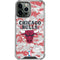 NBA Chicago Bulls Digi Camo iPhone 13 Pro Max Clear Case
