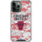 NBA Chicago Bulls Digi Camo iPhone 14 Pro Max Clear Case