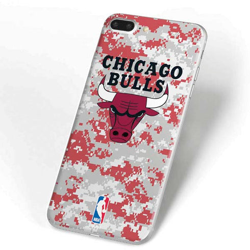 NBA Chicago Bulls Digi Camo iPhone 7 Plus Skin