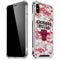 NBA Chicago Bulls Digi Camo iPhone XS Max Clear Case