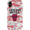 NBA Chicago Bulls Digi Camo iPhone XS Pro Case