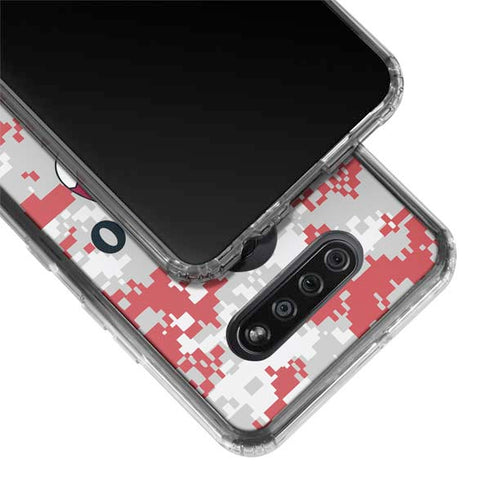 NBA Chicago Bulls Digi Camo LG K51/Q51 Clear Case