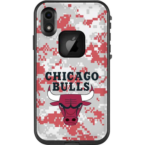 NBA Chicago Bulls Digi Camo LifeProof Fre iPhone Skin