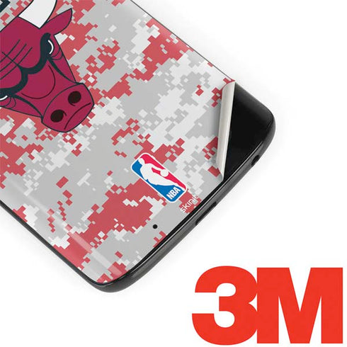 NBA Chicago Bulls Digi Camo Moto G6 Skin
