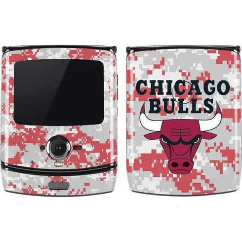 NBA Chicago Bulls Digi Camo Motorola RAZR Skin