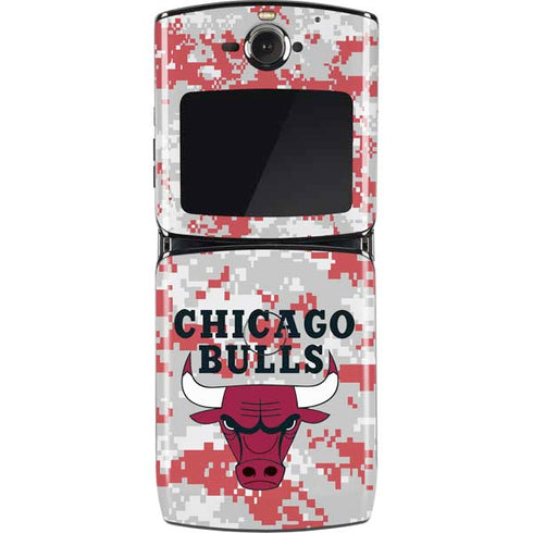 NBA Chicago Bulls Digi Camo Motorola RAZR Skin