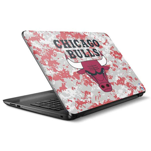 NBA Chicago Bulls Digi Camo HP Notebook Skin